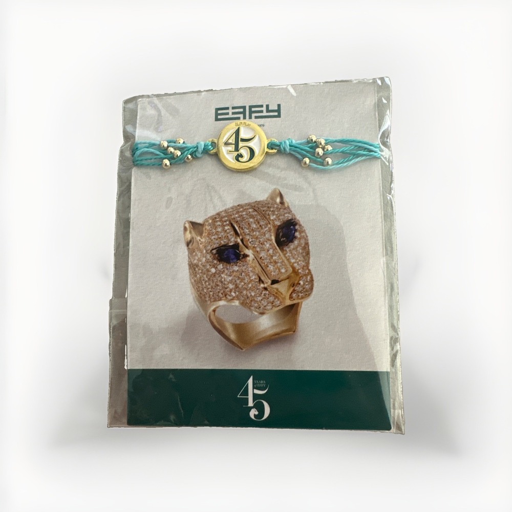 Effy Royal Caribbean Royal Rope Effy 45 Year Anniversary Charm and Bracelet-New